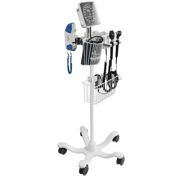 Rollstand-Mounted Diagnostic Station